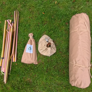 3m Bell Tent  (No Centre Pole)