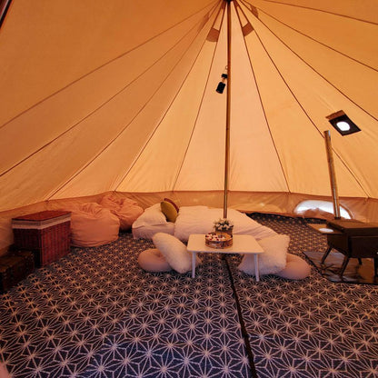 Emperor Tent Flooring Poly Propylene - Fire Retardant - Bell Tent Sussex
