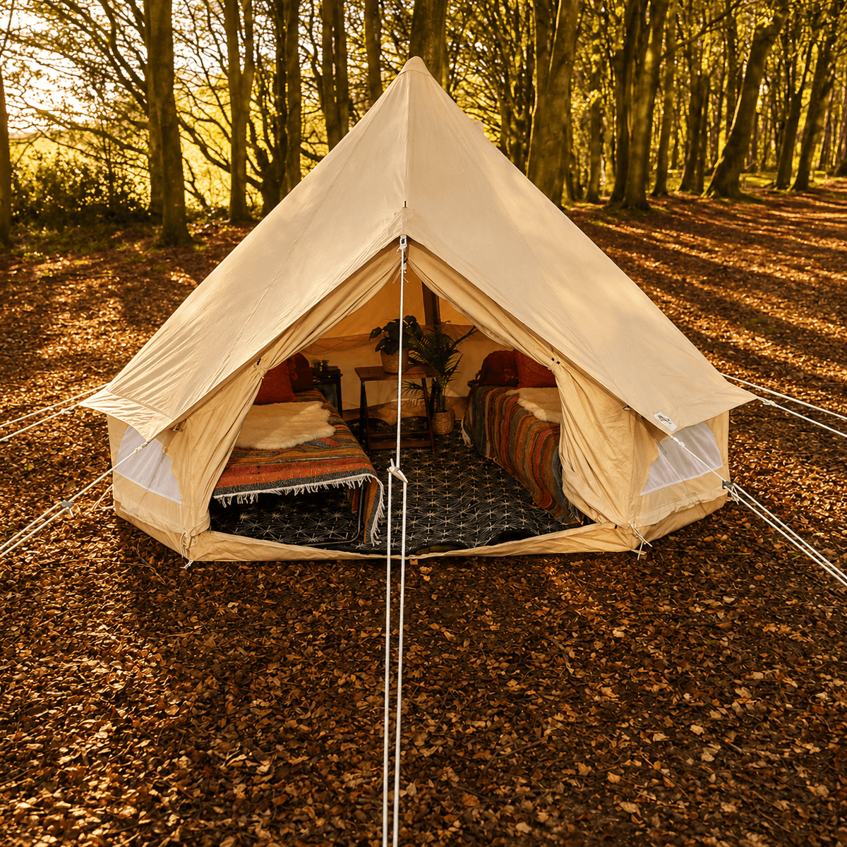3m Bell Tent  (No Centre Pole) - [Bell Tents]