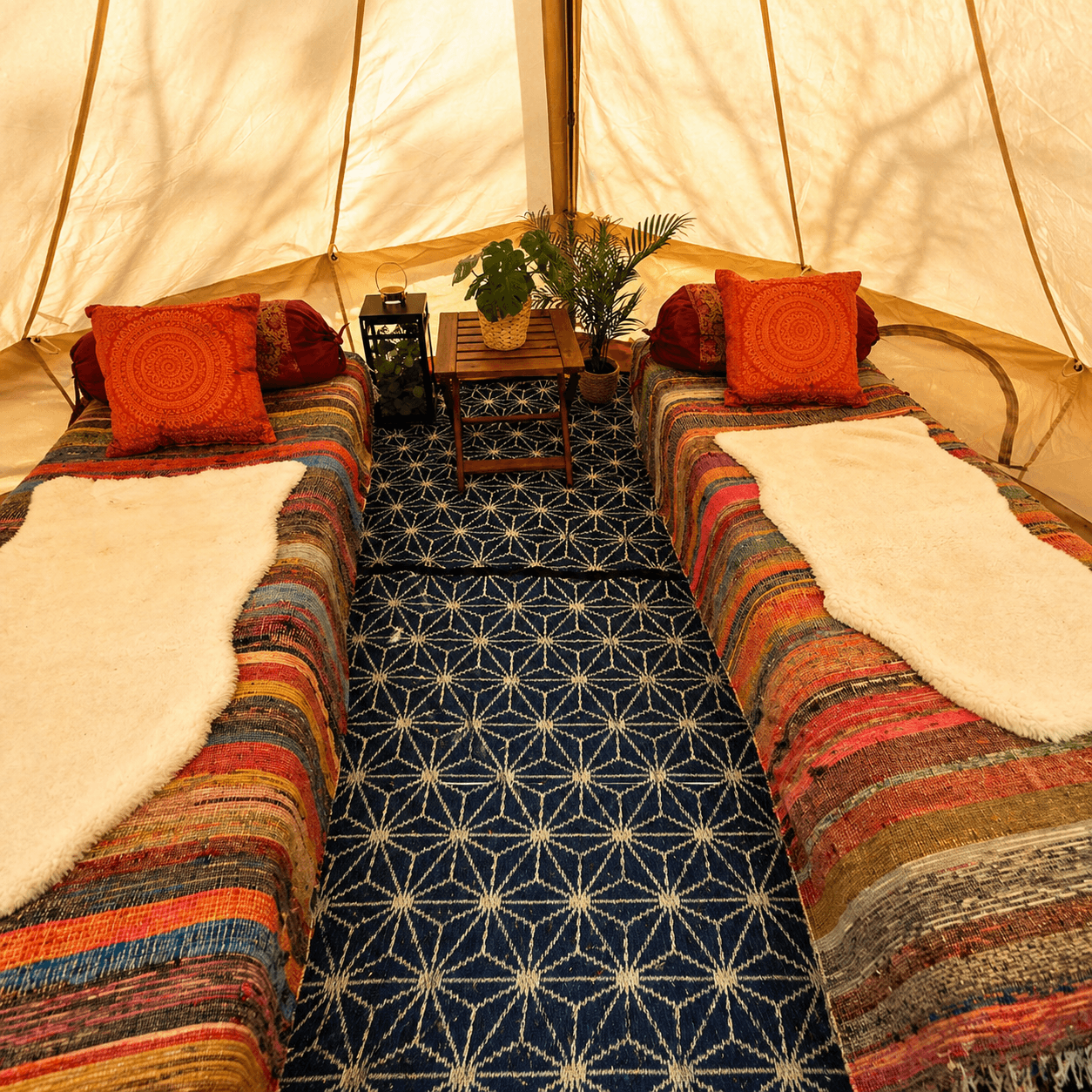3m Bell Tent  (No Centre Pole)