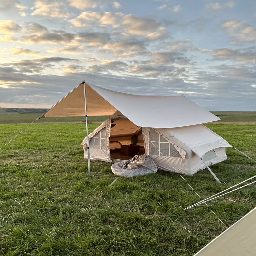 earthventure zelt Luftzelt aus Segeltuch, Rundzelt Sussex