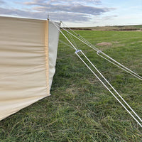 Canvas Windbreak - Bell Tent Sussex