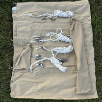Canvas Windbreak - Bell Tent Sussex