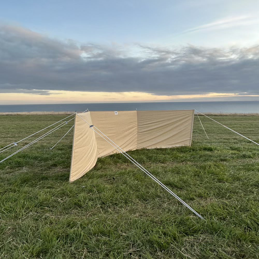 Canvas Windbreak - Bell Tent Sussex