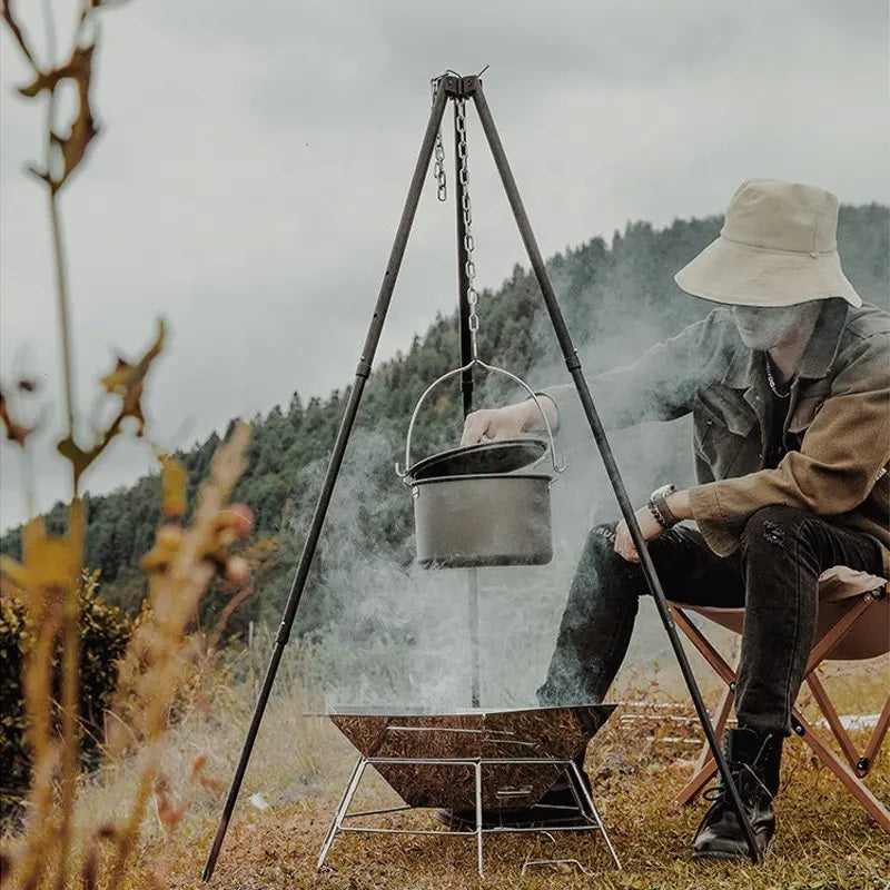 Aluminum Cooking Tripod - [Bell Tents]