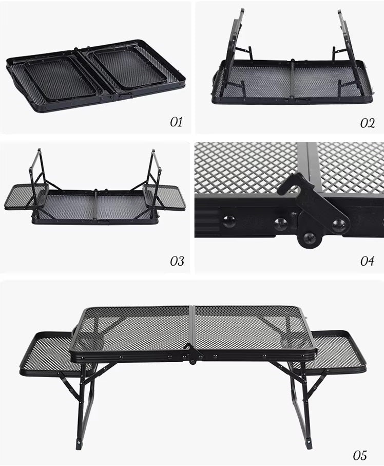 Outdoor Folding Mesh Table - [Bell Tents]