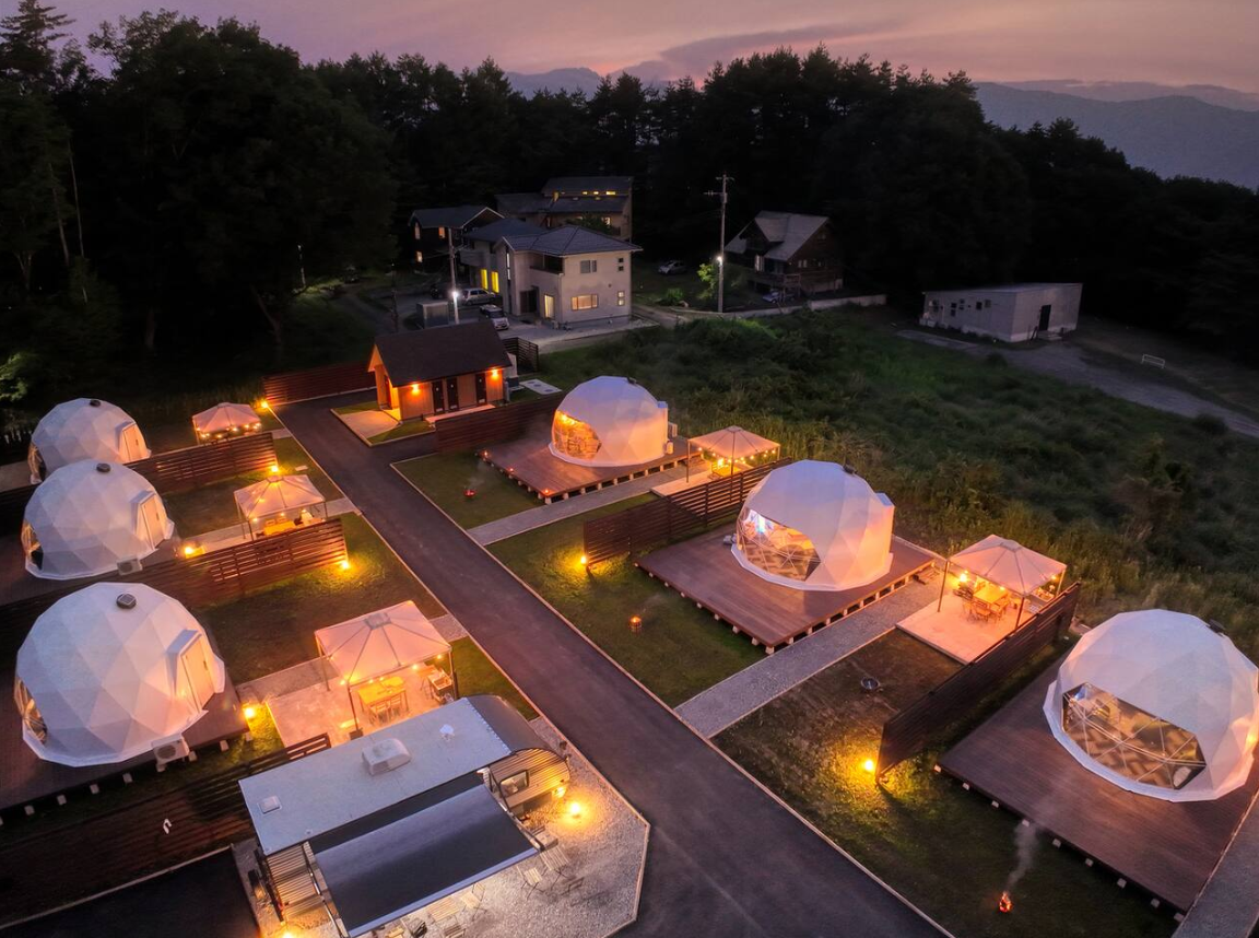 Geodesic Dome – Luxury Glamping & Event Structure - [Bell Tents]