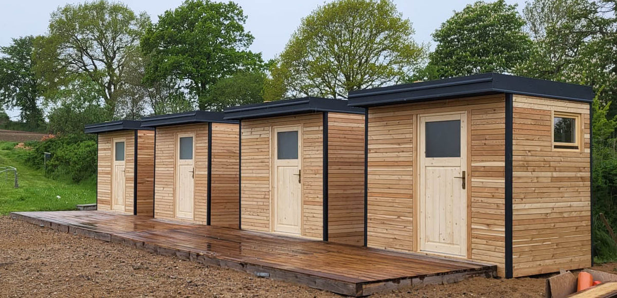 Luxury Glamping Toilets - [Bell Tents]