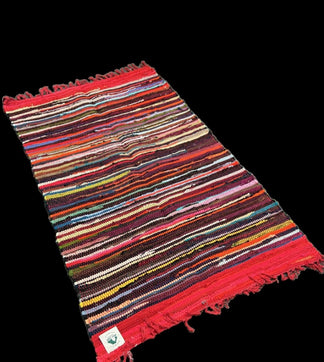 Indian - Rag Rug - Selection Of colors - Bell Tent Sussex