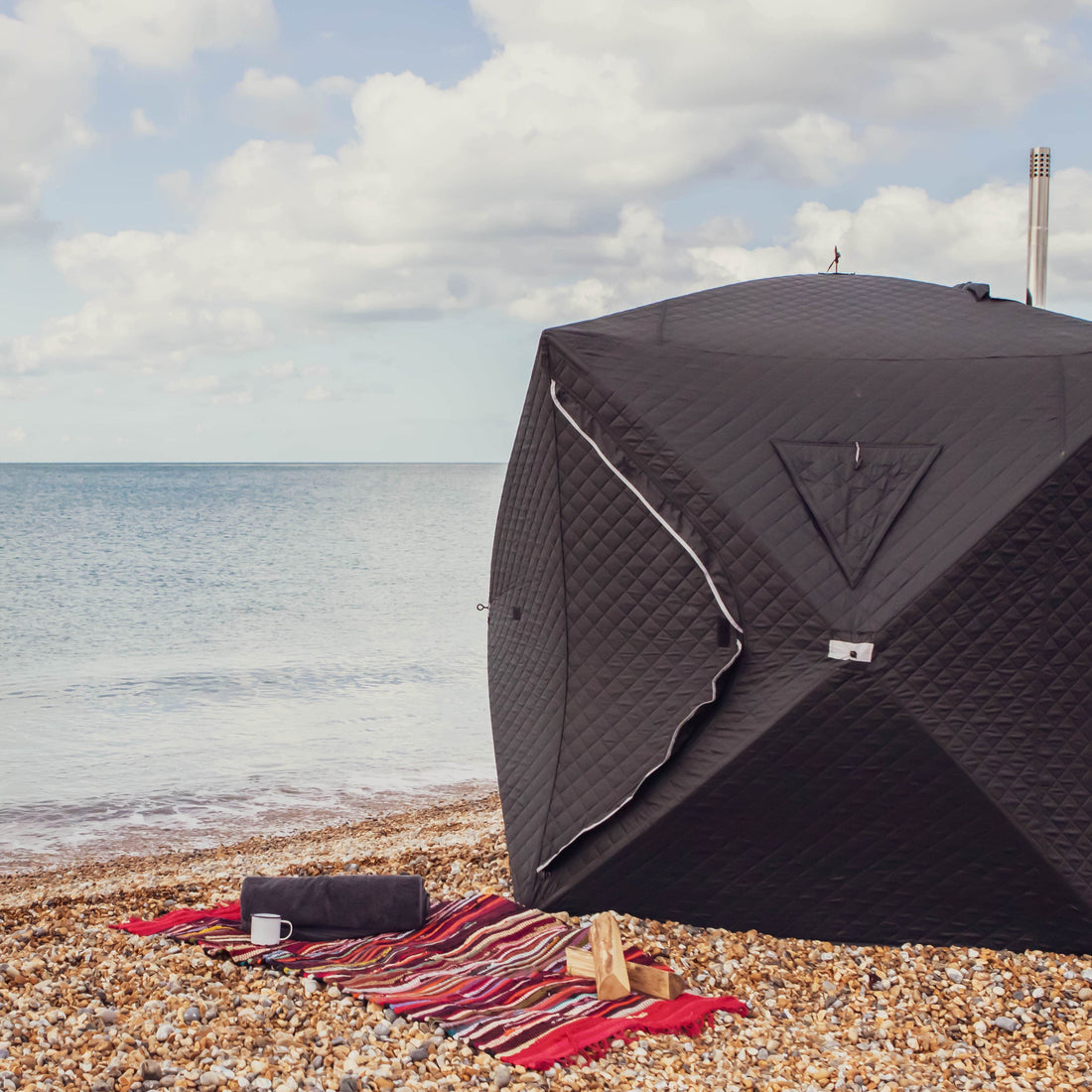 Sauna Tent & Stove Bundle By Bell Tent Sussex