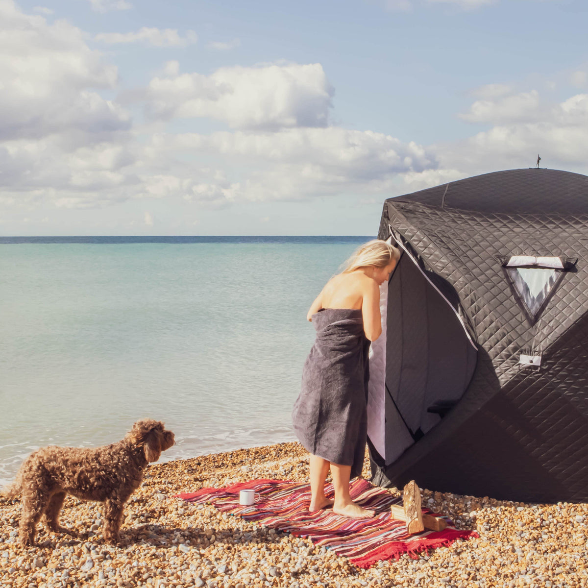 Sauna Tent & Stove Bundle - [Bell Tents]