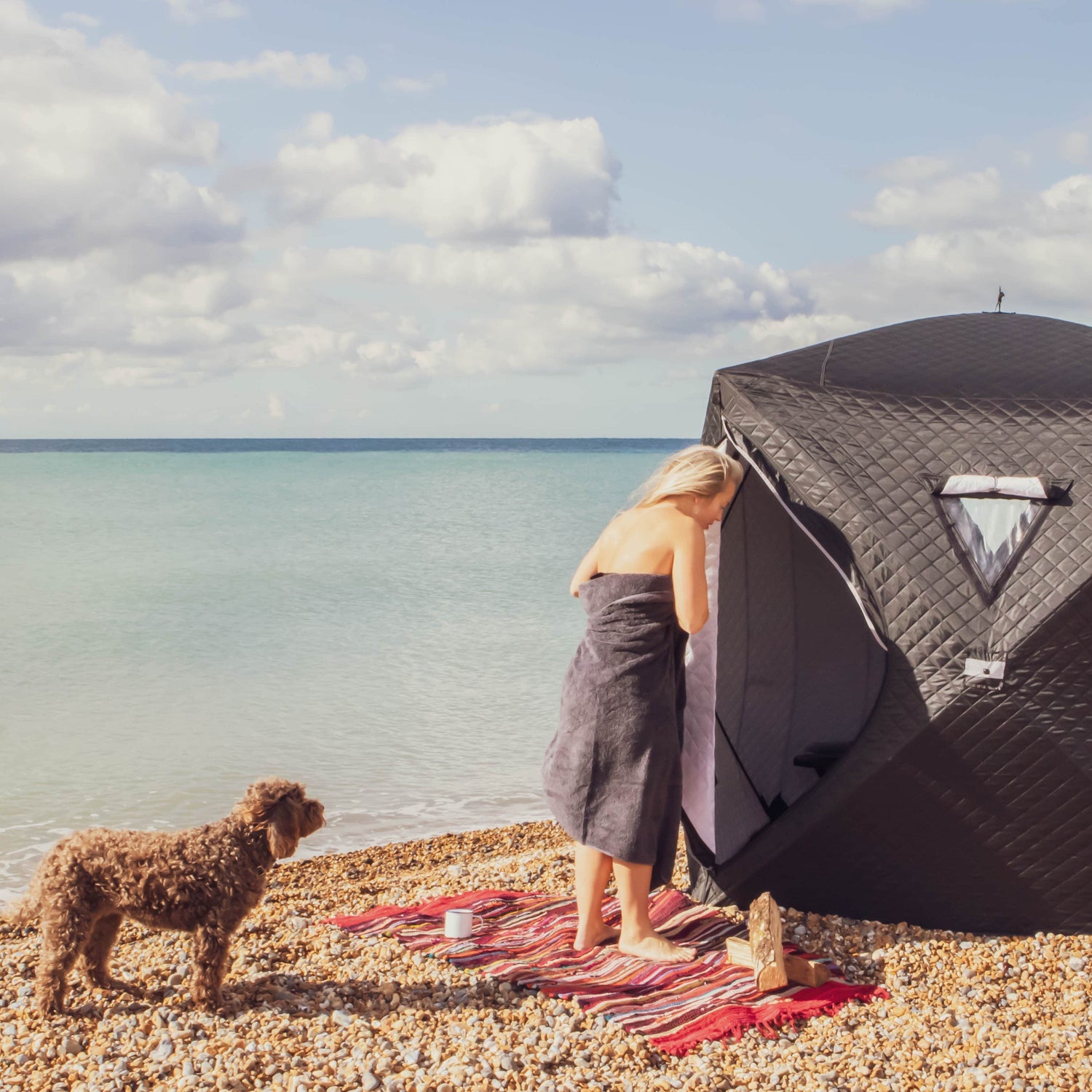 Sauna Tent &amp; Stove Bundle