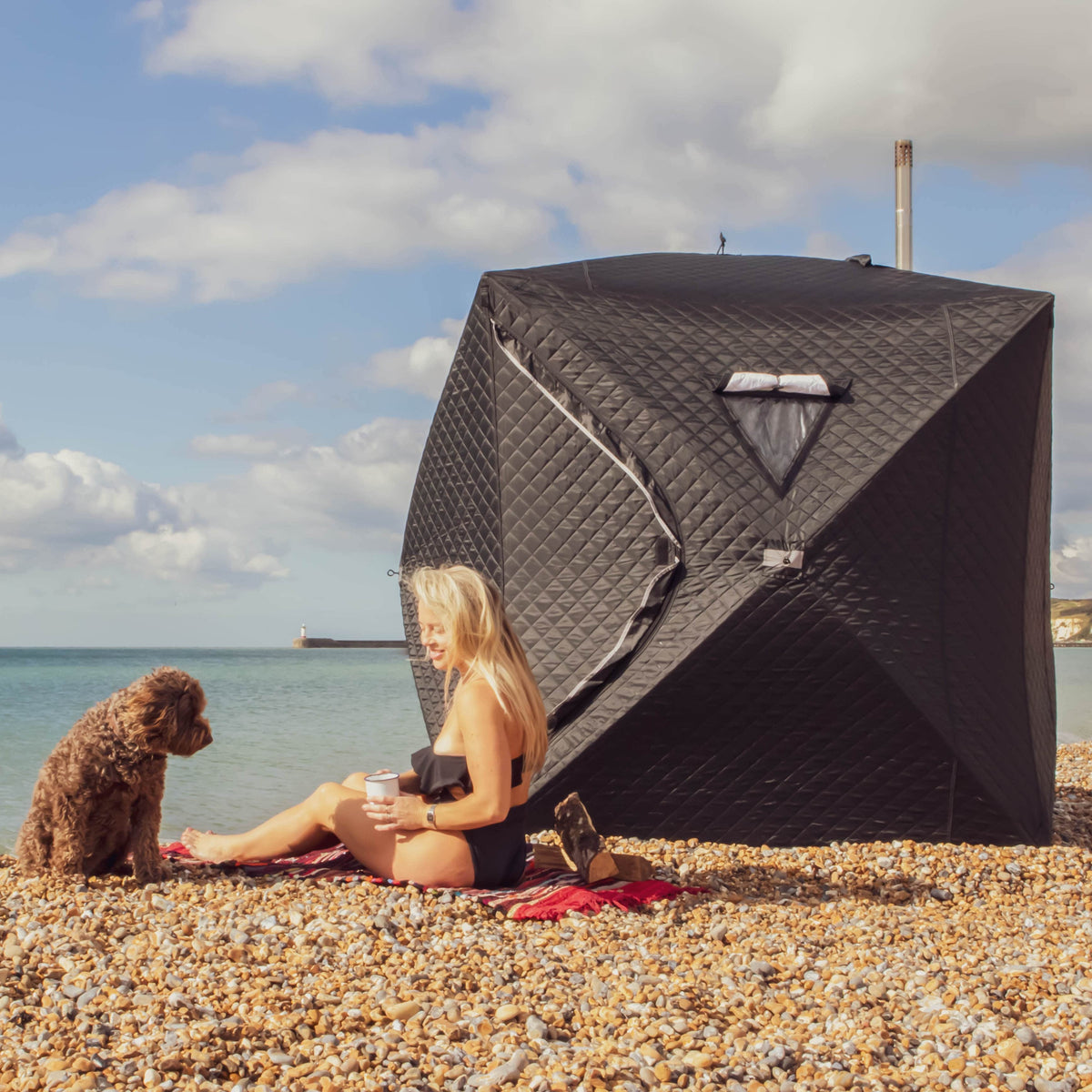 Sauna Tent & Stove Bundle - [Bell Tents]