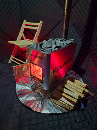 Sauna Tent & Stove Bundle
