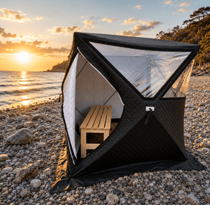Sauna Tent & Stove Bundle
