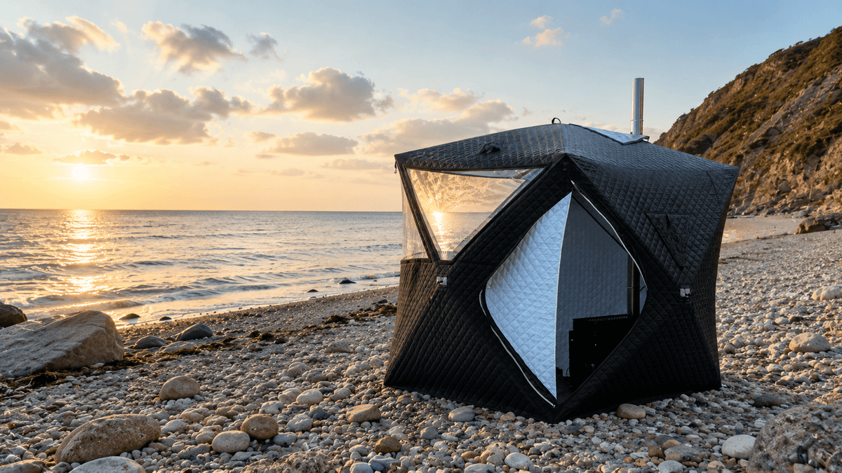 Sauna Tent & Stove Bundle - [Bell Tents]