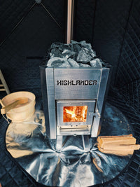 Sauna Tent & Stove Bundle