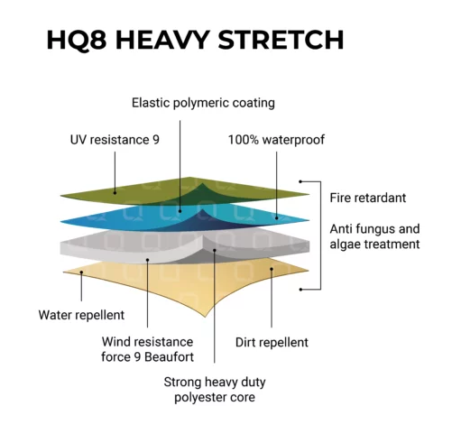 Stretch tent 6 x 10.5