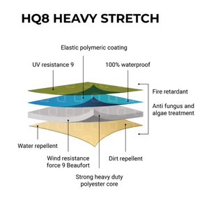 Stretch tent 6 x 10.5