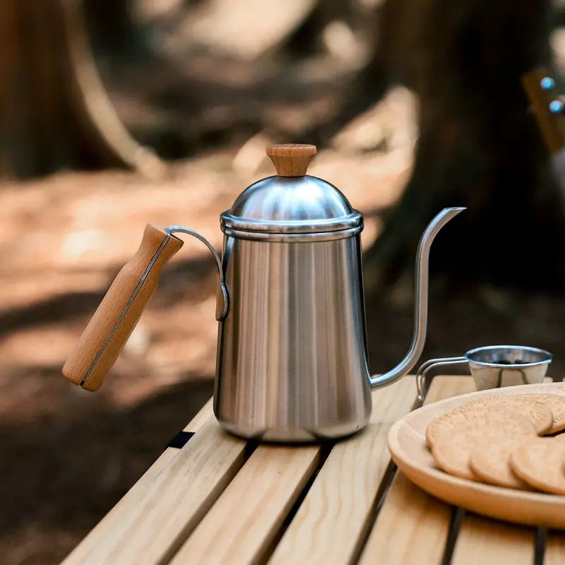 Stainless Steel Gooseneck Coffee Kettle - [Bell Tents]