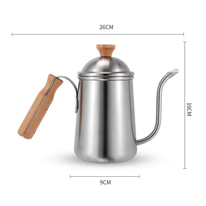 Stainless Steel Gooseneck Coffee Kettle - [Bell Tents]