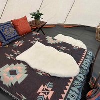 5m Tipi Tent Fireproof With Stove Hole & Flap - Bell Tent Sussex