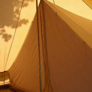 6m Bell Tent Fireproof With Stove Hole & Flap