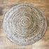Round Jute and Recycled Soft Denim Rugs - Bell Tent Sussex