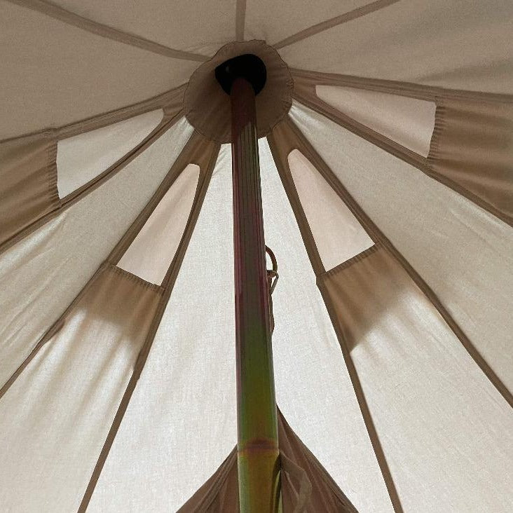 4m Bell Tent With Stove Hole & Flap - Bell Tent Sussex