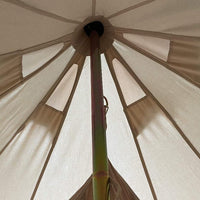 4m Bell Tent With Stove Hole & Flap - Bell Tent Sussex