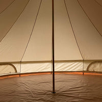 5m Bell Tent Fireproof With Stove Hole & Flap - Bell Tent Sussex