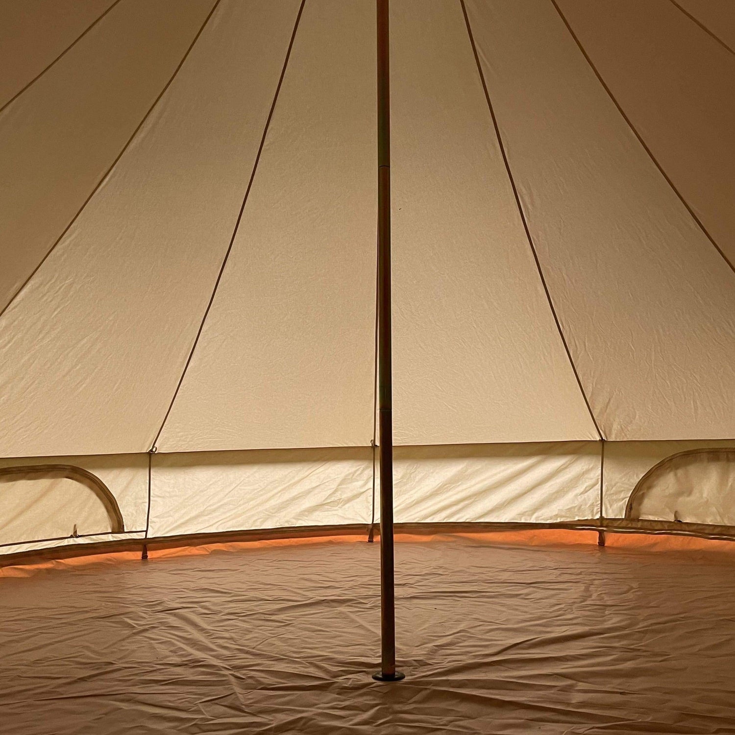 5m Bell Tent - Polycotton Canvas - Bell Tent Sussex