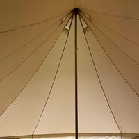 6m Bell Tent Fireproof With Stove Hole & Flap - Bell Tent Sussex