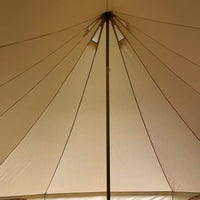 5m Bell Tent Fireproof With Stove Hole & Flap - Bell Tent Sussex