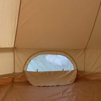 6m Bell Tent Fireproof With Stove Hole & Flap - Bell Tent Sussex