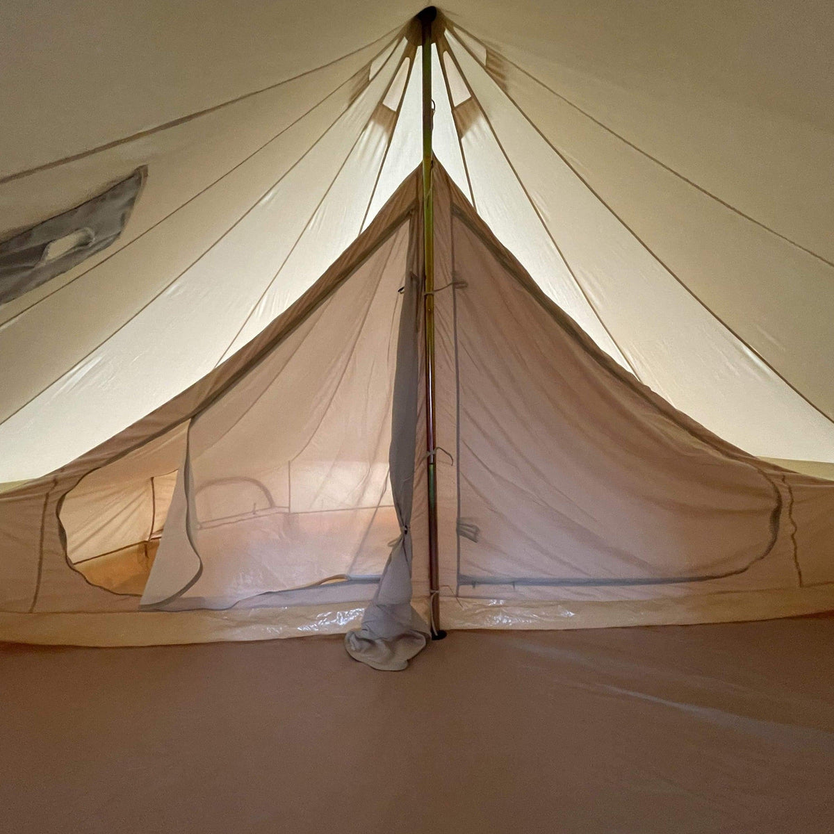 5m Bell Tent - Polycotton Canvas - Bell Tent Sussex