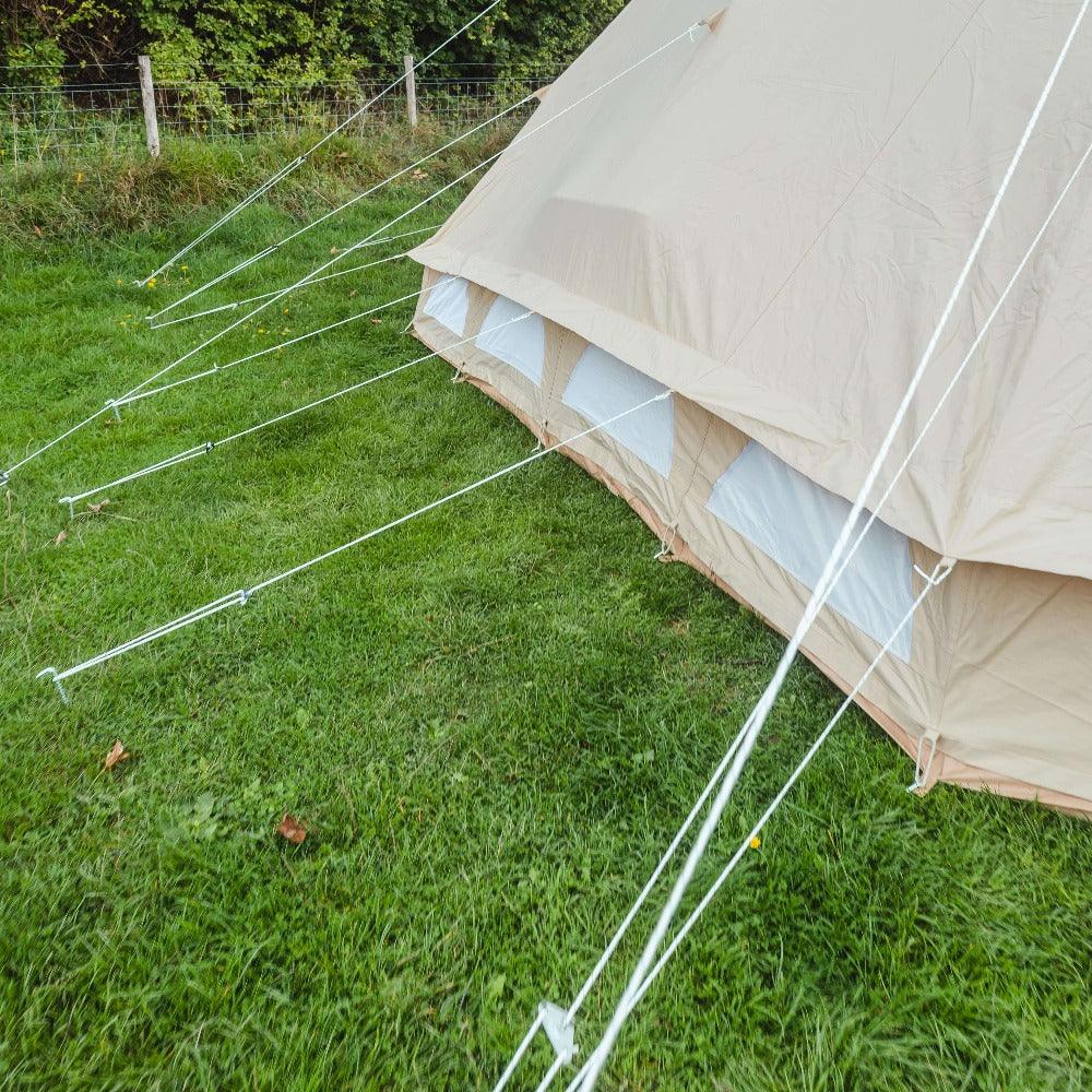 emperor bell tent with stove hole Emperor Fireproof Canvas Tent for Camping and Events – Bell Tent Sussex
