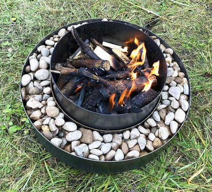 Steel Fire Pit - Bell Tent Sussex