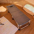 Folding Camp Bed & Sunbed - Bell Tent Sussex