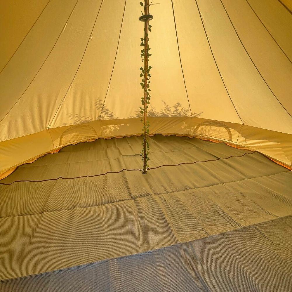 Poly Propylene Mat Grey - Fire Retardant - Bell Tent Sussex