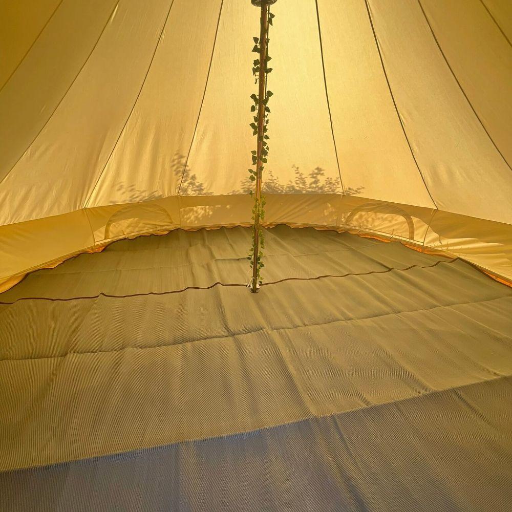 Poly Propylene Mat Grey - Fire Retardant - Bell Tent Sussex