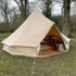 4m Bell Tent With Stove Hole & Flap - Bell Tent Sussex