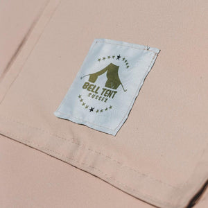 4m Bell Tent With Stove Hole & Flap