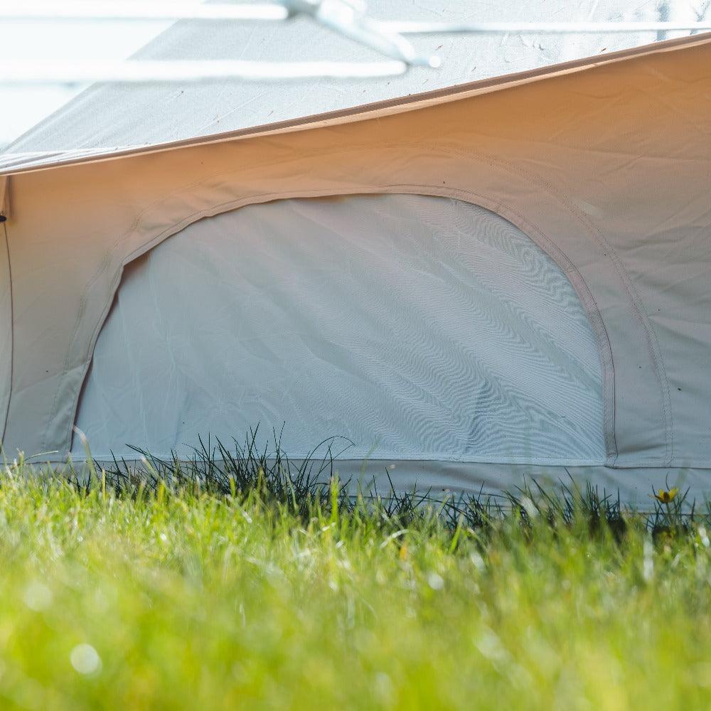 4m Bell Tent With Stove Hole &amp; Flap - Bell Tent Sussex