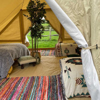 Touareg Tents For Sale - Fireproof With Stove Hole & Flap - Bell Tent Sussex
