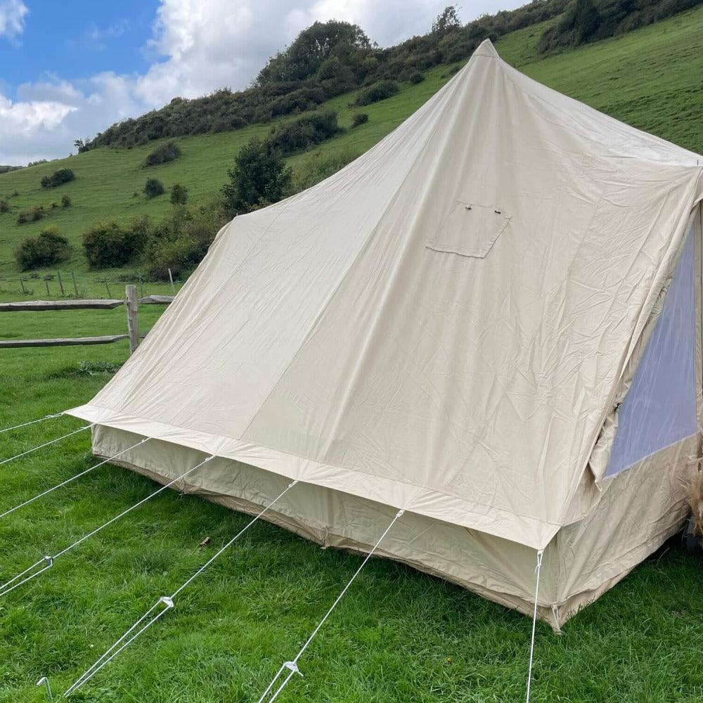 Touareg Tents For Sale - Fireproof With Stove Hole &amp; Flap - Bell Tent Sussex