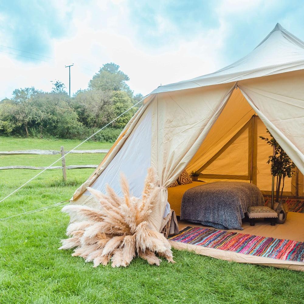 Touareg Tents For Sale - Fireproof With Stove Hole &amp; Flap - Bell Tent Sussex