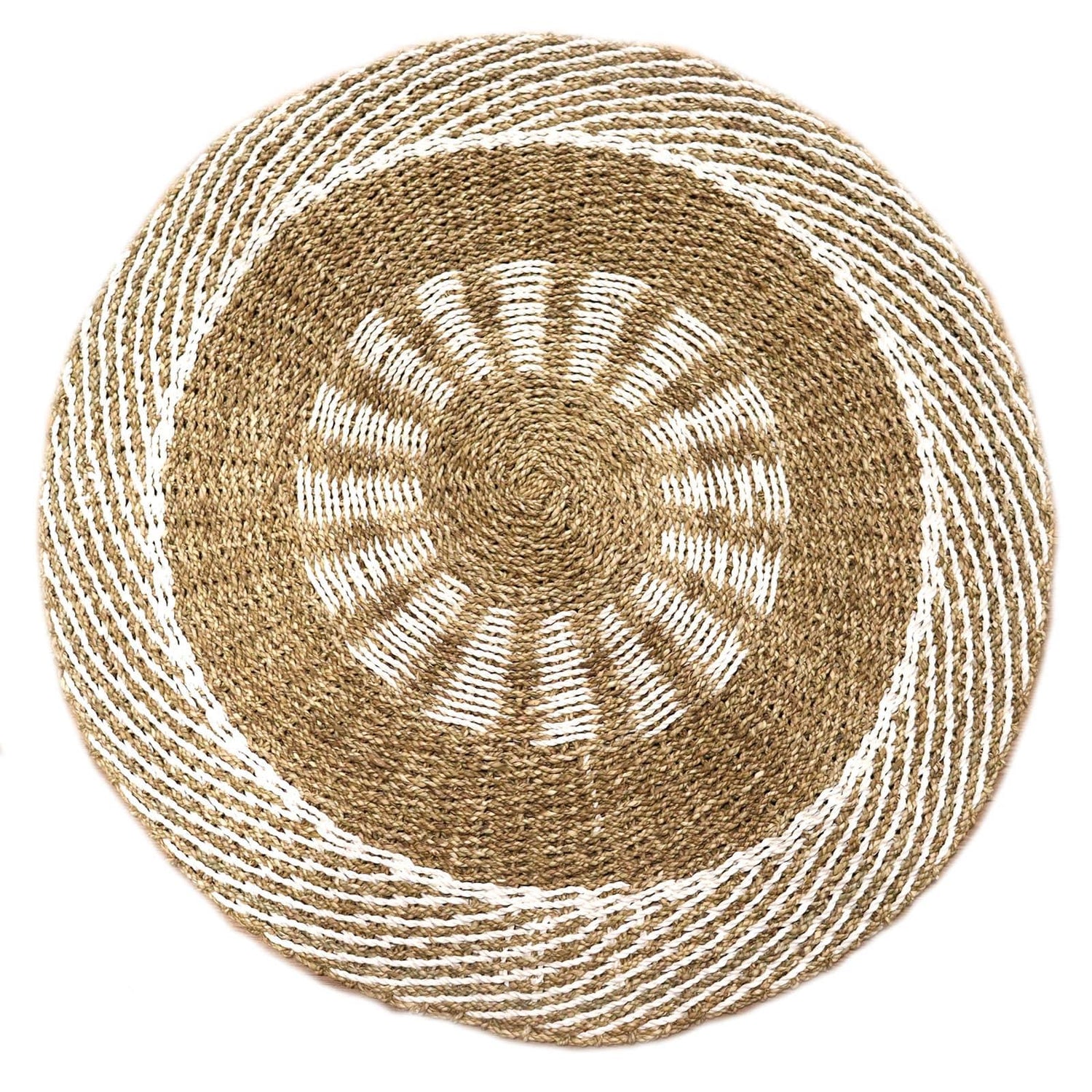 Seagrass Rugs Round - Eco-Friendly - Bell Tent Sussex