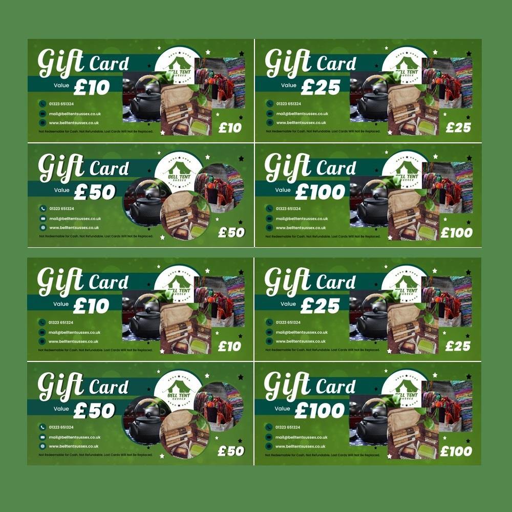 Gift Card - Bell Tent Sussex - Bell Tent Sussex