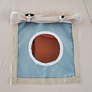 4m Bell Tent With Stove Hole & Flap